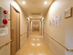 ゆとりある廊下