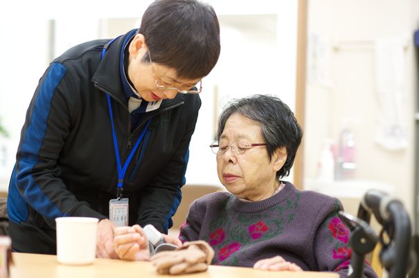 スタッフが利用者支援