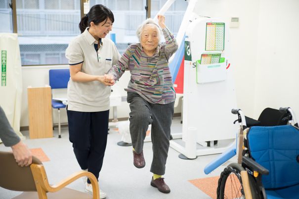 リハビリ支援の様子