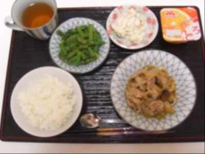 バランスの良い食事セット