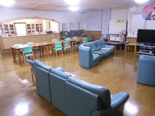 共用ラウンジの様子