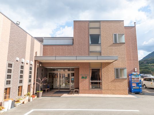 明るいエントランス