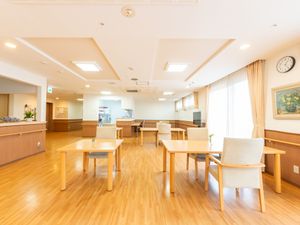 自然光の入る広い空間