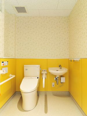 清潔なトイレスペース