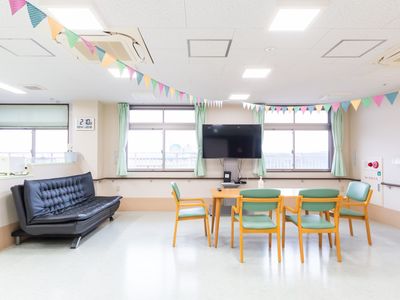 カラフルなラウンジ