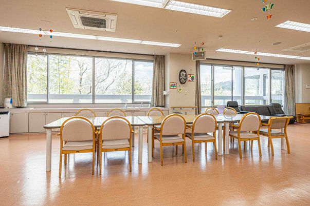 自然光あふれる居室