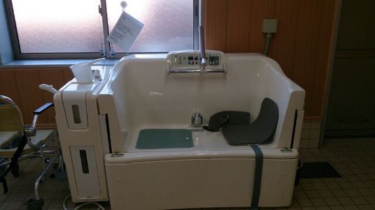 機能訓練ができる浴室