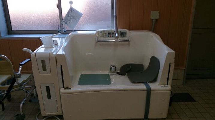 機能訓練ができる浴室