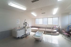 明るい浴室