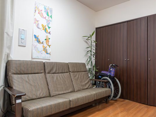 温かみのある居室