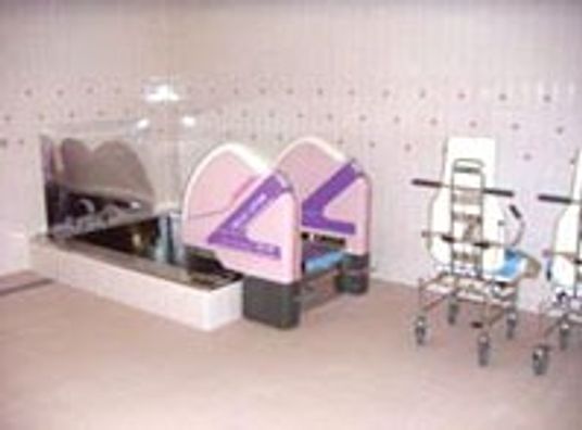 機能訓練室の器具  