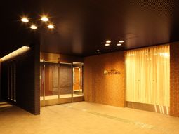 温かみのあるエントランス