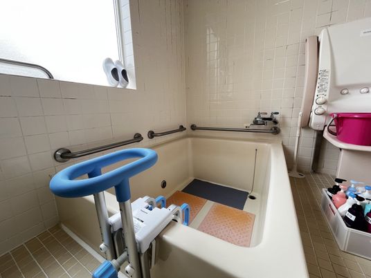 安全設計の浴室