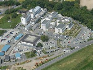介護施設の外観全景  