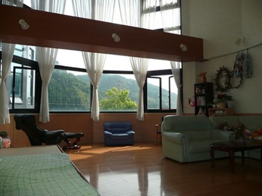 窓からの景色が美しい居室