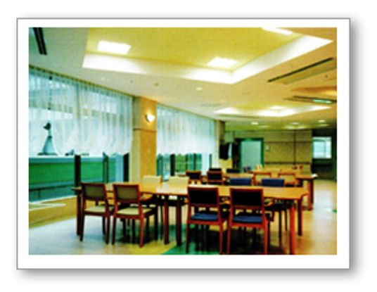 きれいな食堂の風景