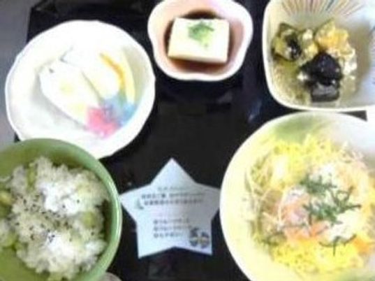 和食の料理プレート