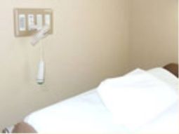 清潔なベッド空間