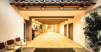 広々とした廊下