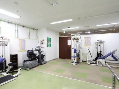 清潔な機能訓練室