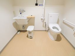 清潔なトイレスペース