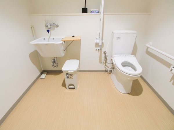 清潔なトイレスペース