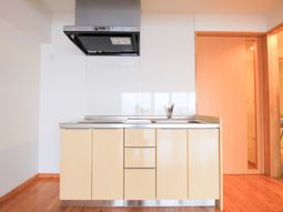 清潔なキッチンスペース