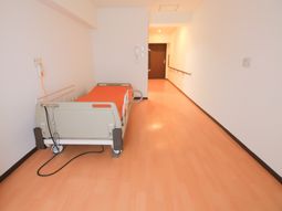 機能的な居室の一角