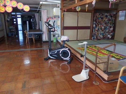 機能訓練室の室内  