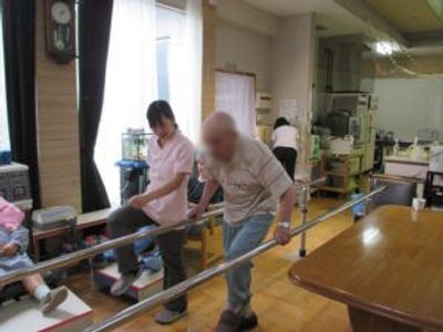 歩行訓練の様子