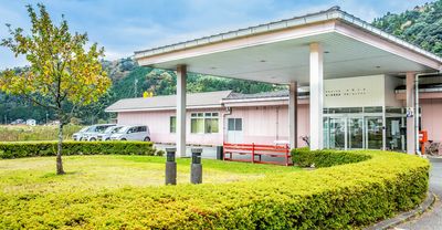緑豊かな外観