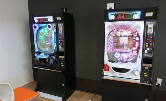 ゲーム機のある部屋