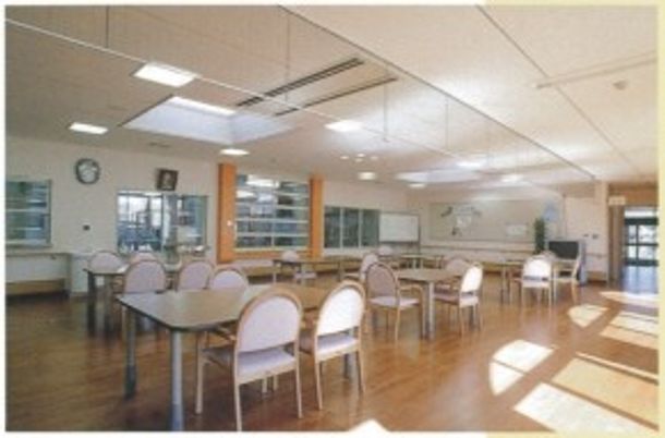 陽光差し込むスペース