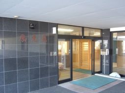 清潔感のある入口