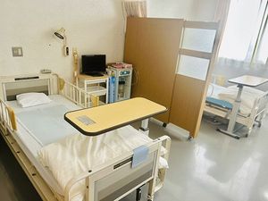 明るい居室  