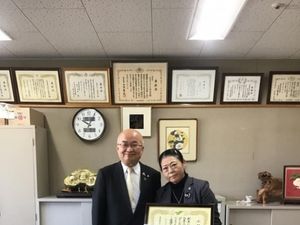 職員と利用者の面談室  