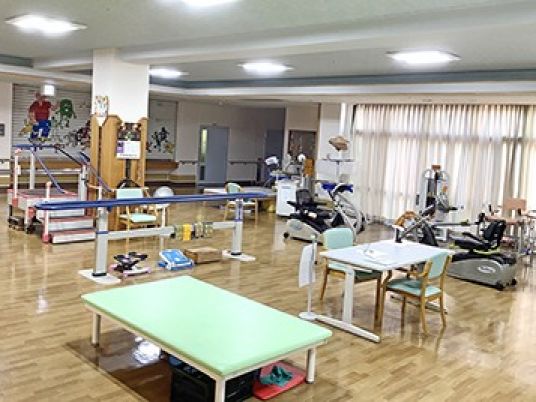 広々とした機能訓練室