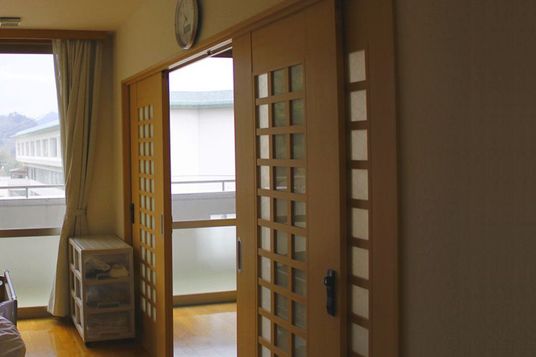 自然光が入る居室