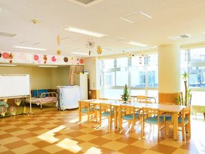明るい食堂  
