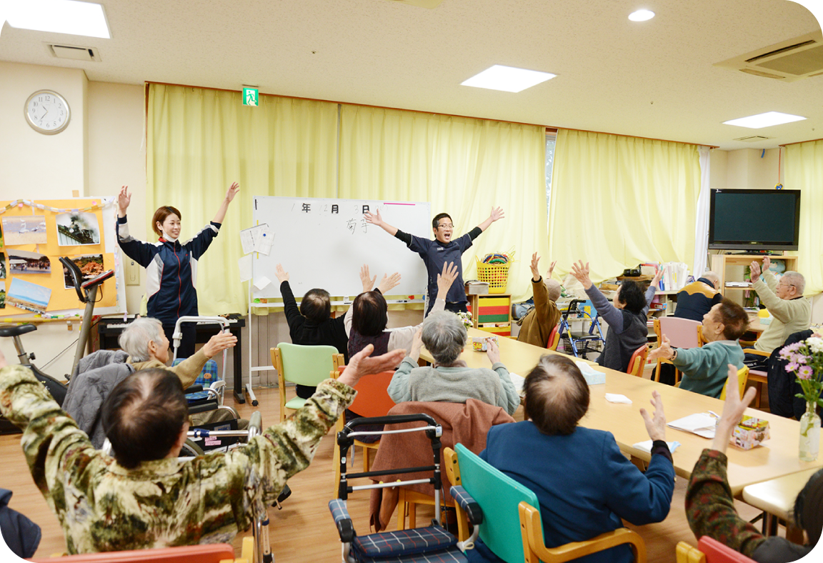 ひかわ生協デイサービスきずなの外観