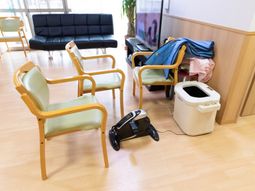 リラックススペースの家具