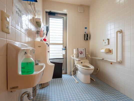 安全対策の整ったトイレ