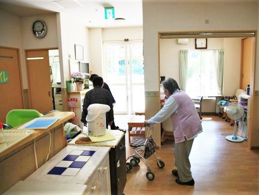 居室の日常風景
