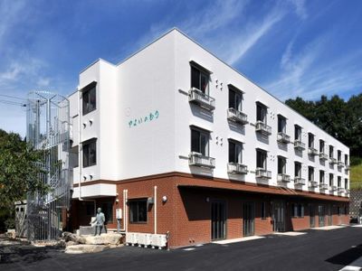 清潔感のある施設の外観