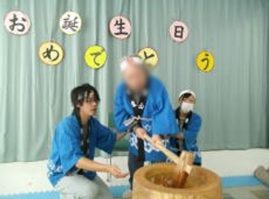 行事中のスタッフ様子