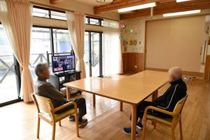 明るいリビング