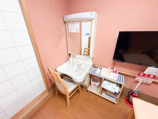 洗面台のある居室