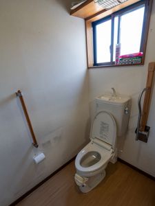 安全配慮のトイレ空間
