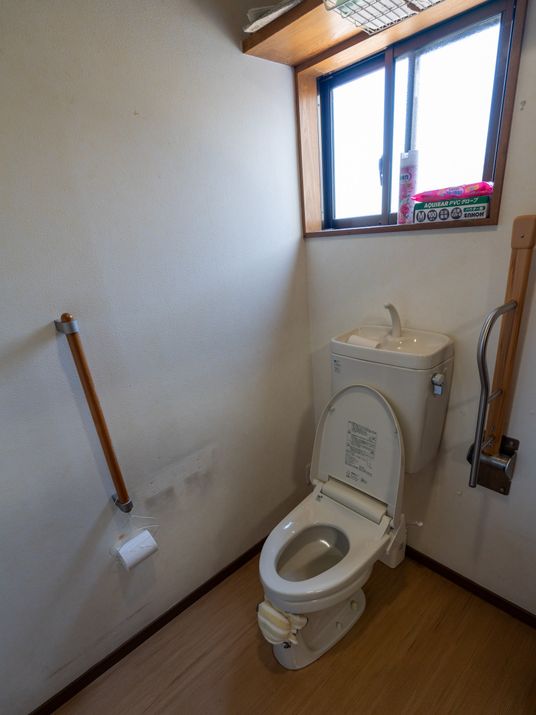 安全配慮のトイレ空間