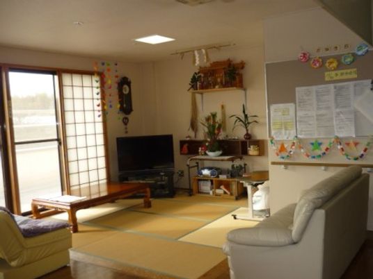 暖かい雰囲気のリビング